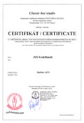 certifikát