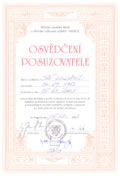 certifikát