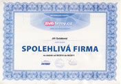 certifikát